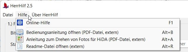 Bedienungsanleitung? 2. Punkt von oben!